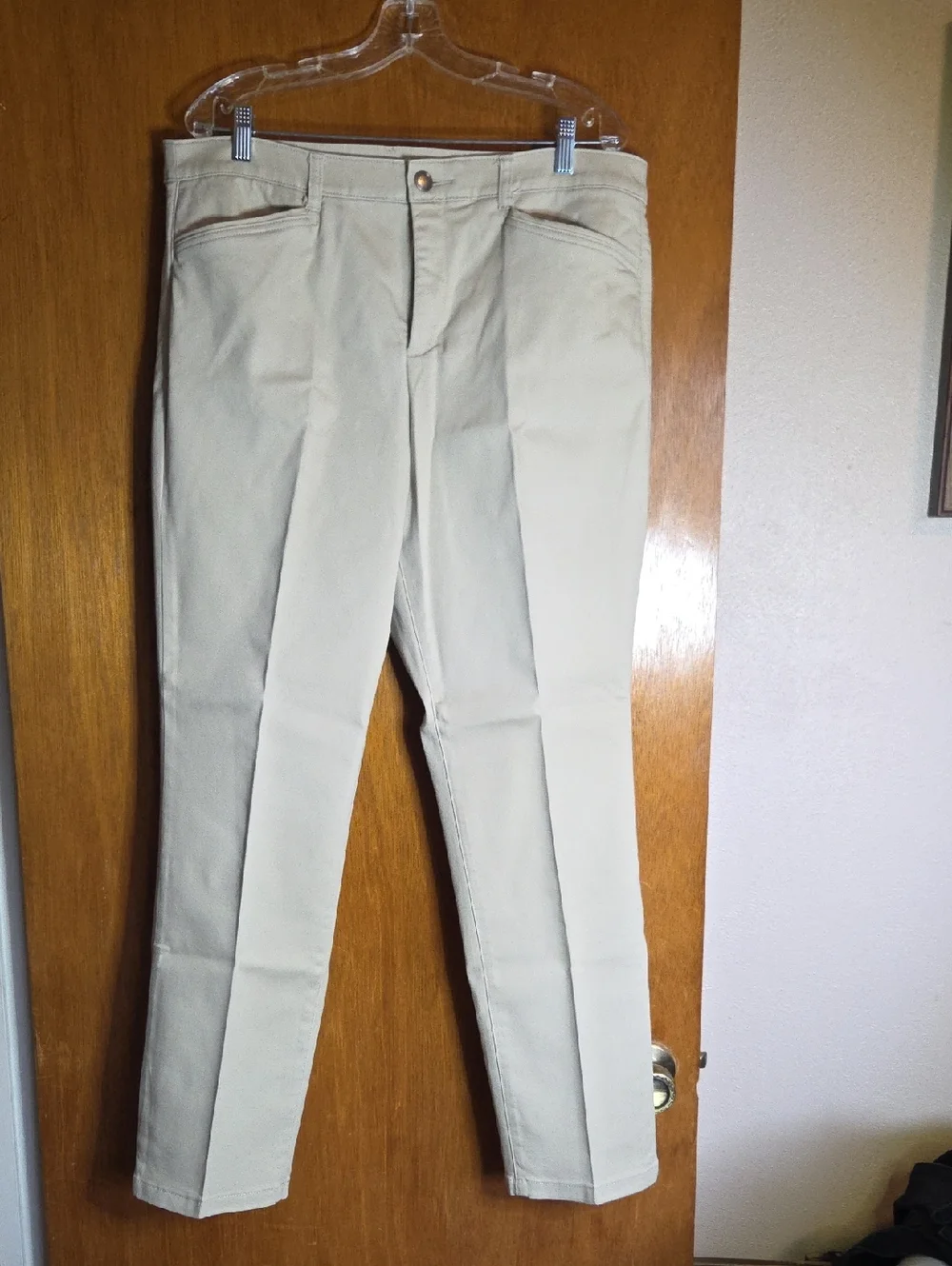 Christoper&Banks Tan Jean Trousers - Picture 1 of 11